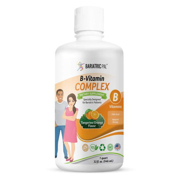 Liquid B-Vitamin Complex (Tangerine Orange Flavor) by BariatricPal 