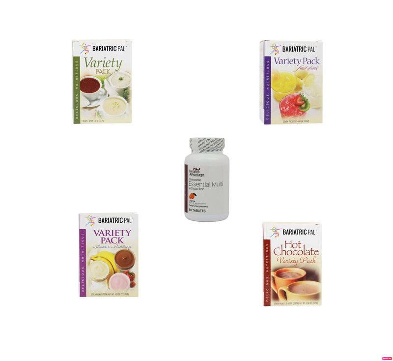 1 Week Liquid Diet Sampler Package (Pre-Op and Post-Op) by BariatricPal 