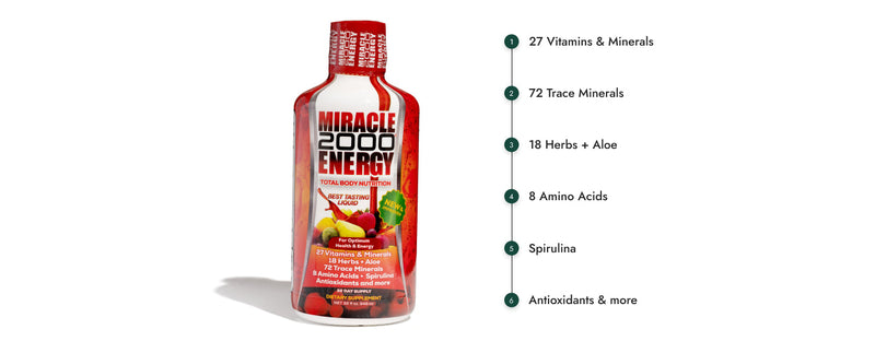 Miracle 2000 32oz All-In-One Nutritional Blend by Century Systems 