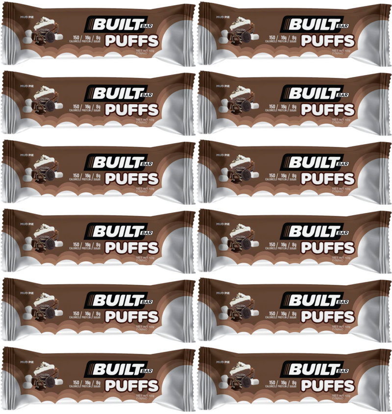 Built Bar Protein Puffs - Mud Pie 
