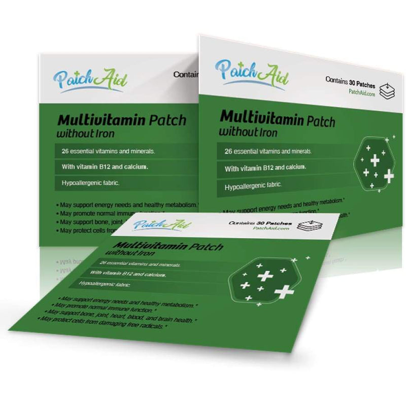 MultiVitamin Plus Topical Patch without Iron by PatchAid 