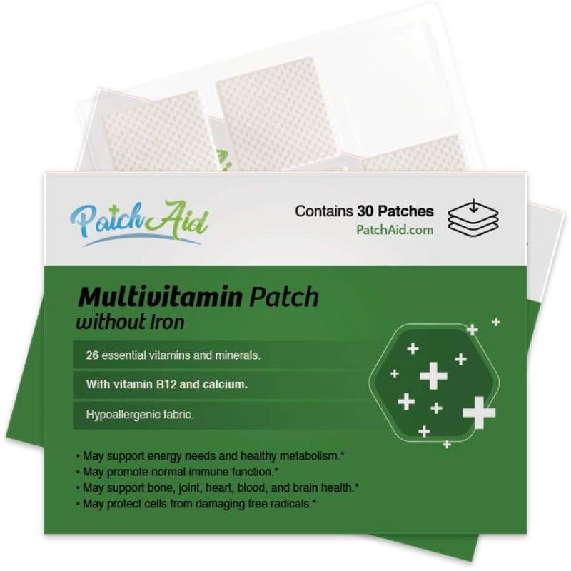 MultiVitamin Plus Topical Patch without Iron by PatchAid 