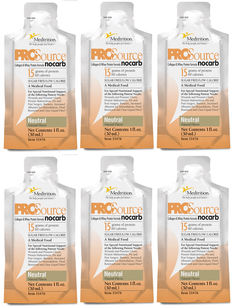 ProSource NoCarb Liquid Collagen & Whey Protein by Medtrition