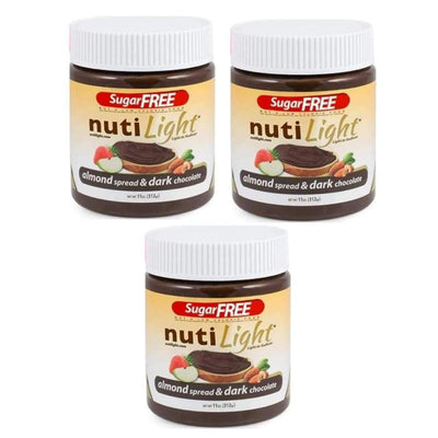 NutiLight Almond Spread & Dark Chocolate, Sugar Free 11 oz. 
