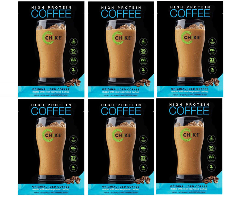 Chike Nutrition High Protein Iced Coffee Single Packets - Available in 8 Flavors! 