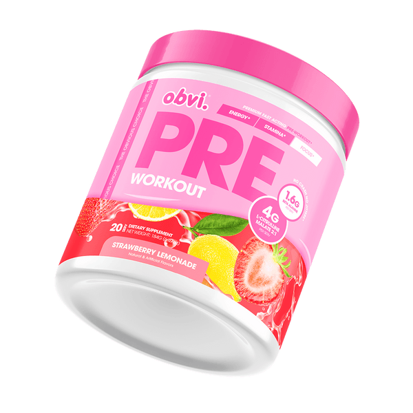 Pre Workout by Obvi - Strawberry Lemonade 