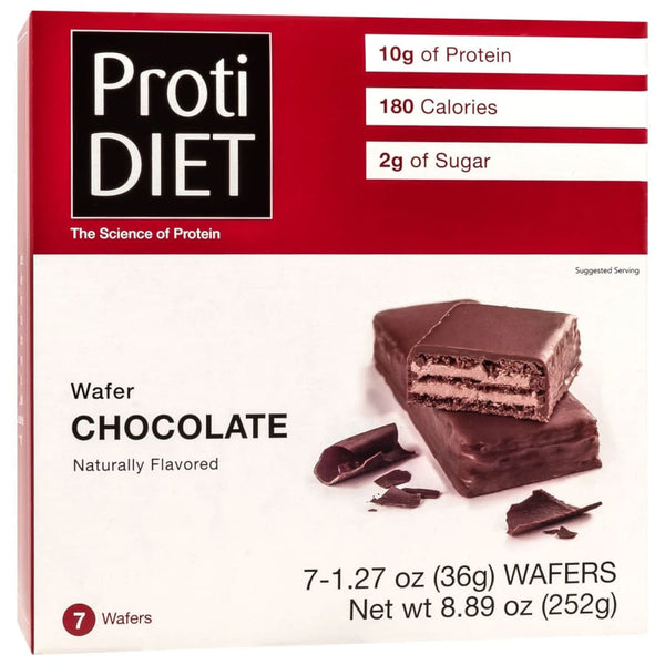 Proti Diet 10g Protein Wafer Bars - Chocolate 