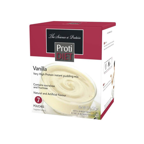 Proti Diet 15g Protein Pudding Mix - Vanilla 