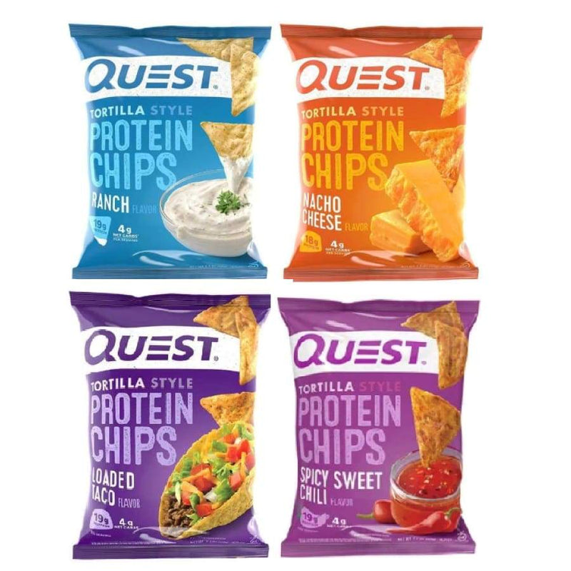 Quest Tortilla Style Protein Chips - Variety Pack 