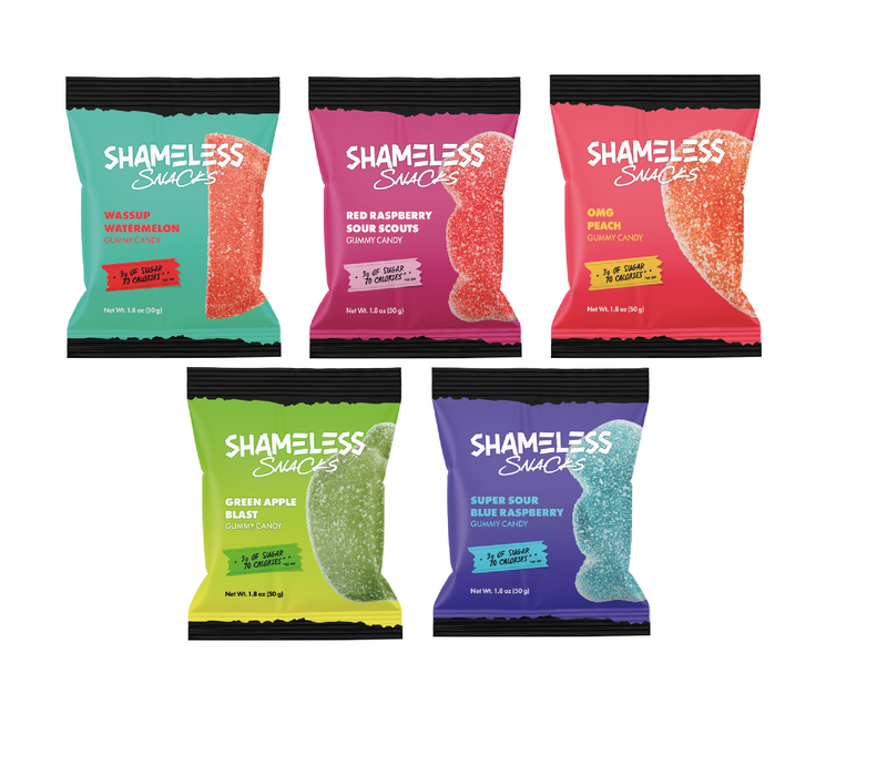 Gummy Candy by Shameless Snacks - Variety Pack 