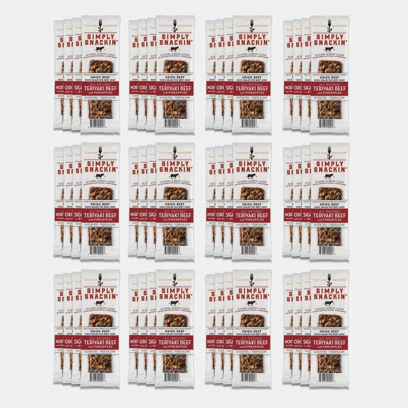 Simply Snackin' Beef Protein Snack - Variety Pack 