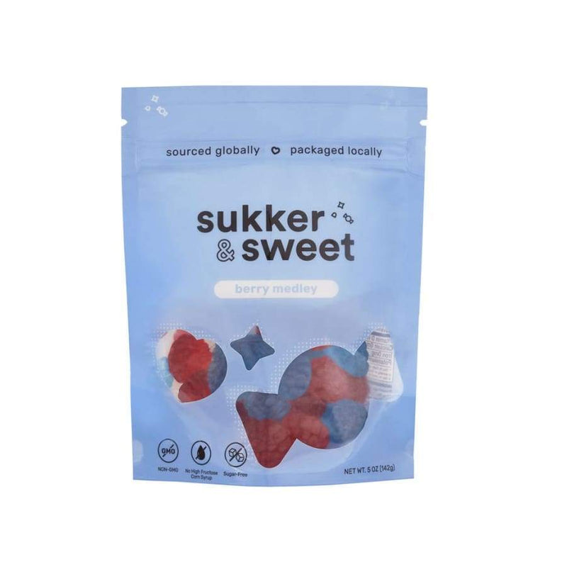 Sukker & Sweet Sugar-Free Candy - Berry Medley 