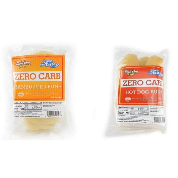 ThinSlim Foods Zero Carb Protein Buns - Variety Pack 