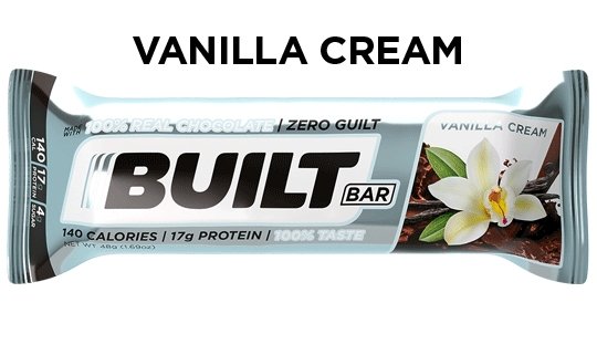 Built High Protein Bar - Vanilla Cream 
