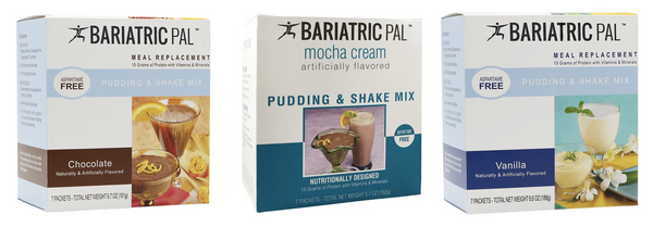 BariatricPal 15g Protein Shake or Pudding (Aspartame Free) - Jumbo Variety Pack 