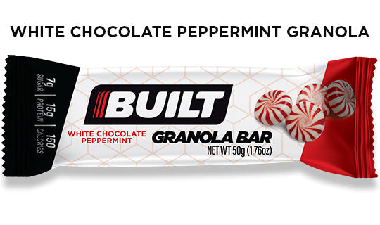 Built Bar Protein Granola Bar - White Chocolate Peppermint