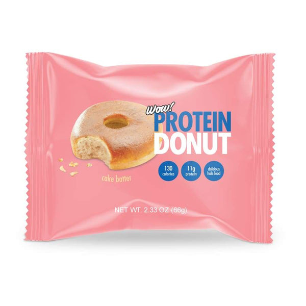 WOW! High Protein Donuts - Cake Batter 