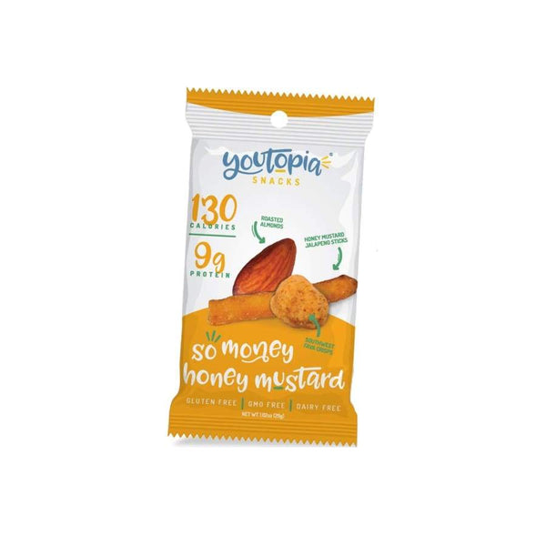 Youtopia Snacks Protein Snack Mix - So Money Honey Mustard 