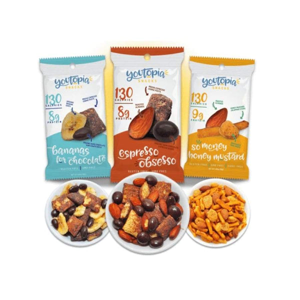 Youtopia Snacks Protein Snack Mix - Variety Pack 