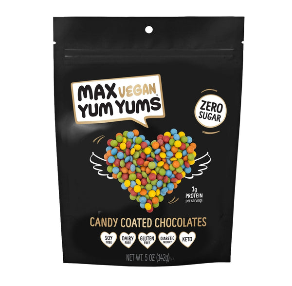 Max Sweets Sugar Free YumYums Candy Coated Chocolates 5 oz 